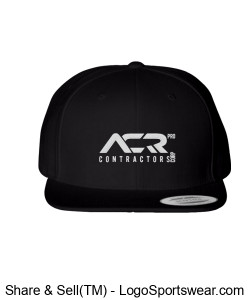 ACR Pro Contractors Snapback Cap Design Zoom