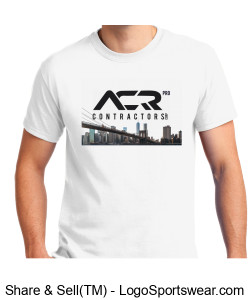 Brooklyn's Own ACR Pro Contractors Skyline Tee Design Zoom